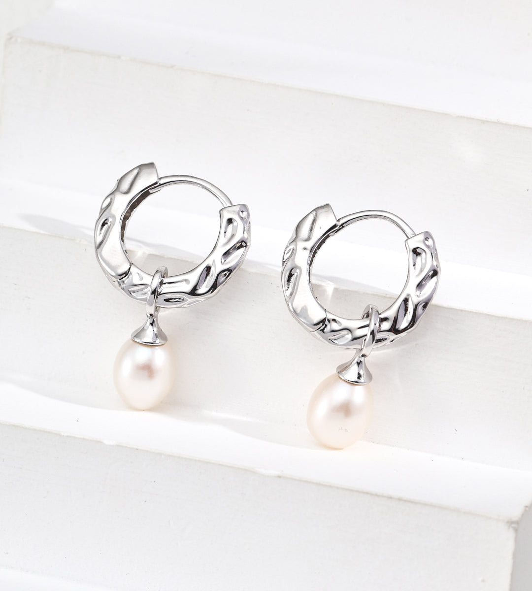 Gentlewaveco Natural Pearl Drop Earrings E01239
