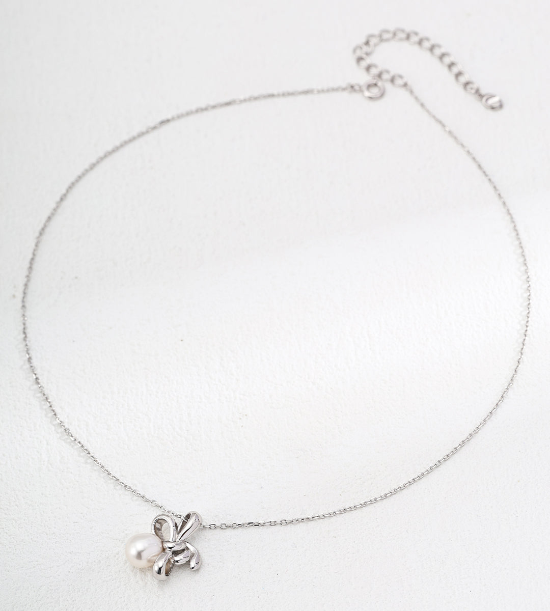 Gentlewaveco Natural Pearl Architectural Pendant Necklace D0596