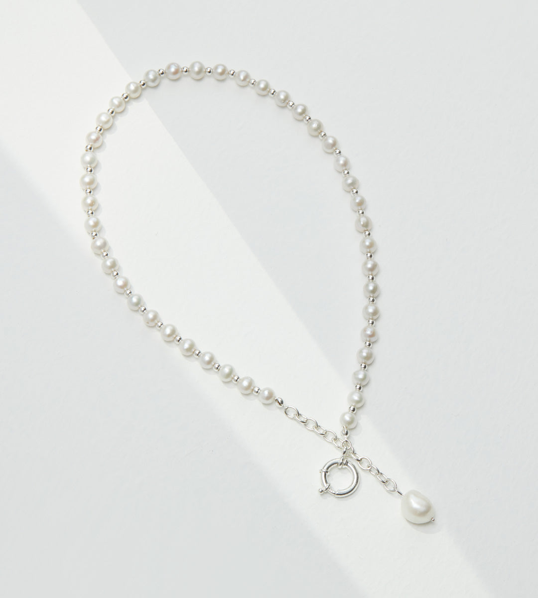 GentleWaveCo Pearl Remix Collection - Baroque Pearl Necklace D0223