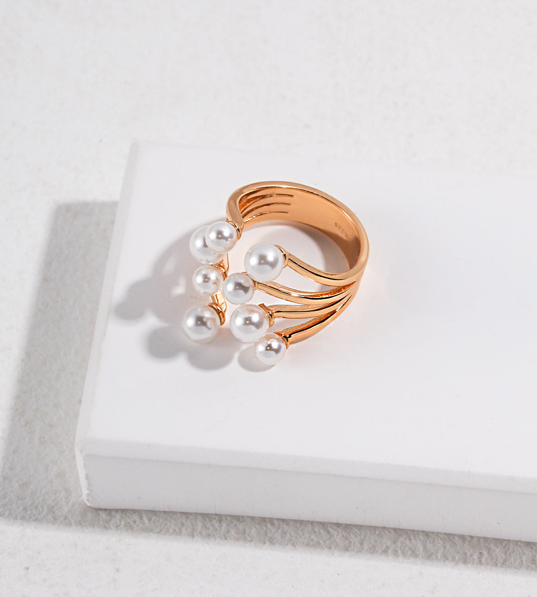 GentleWaveCo Blooming Pearl Ring  J0094