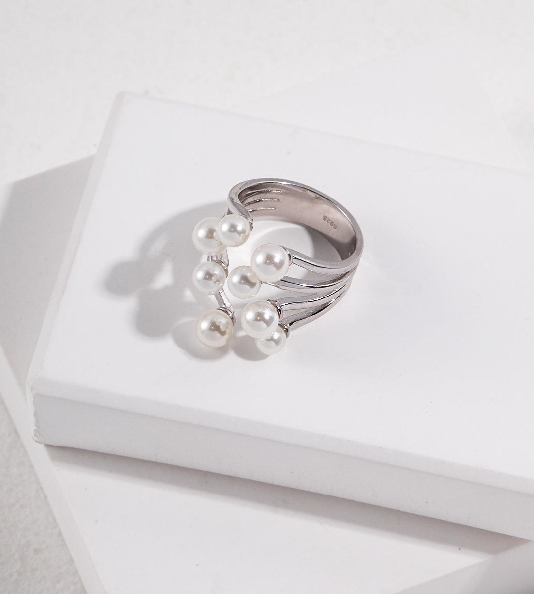 GentleWaveCo Blooming Pearl Ring  J0094