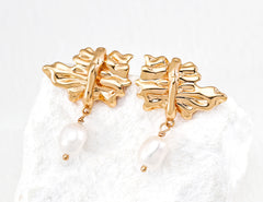 GentleWaveCo Organic Fold Earrings