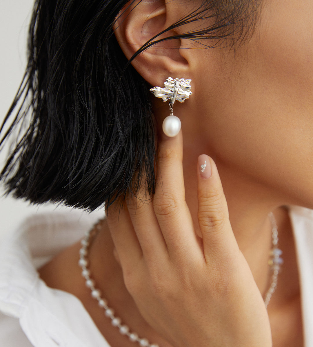 GentleWaveCo Organic Fold Earrings